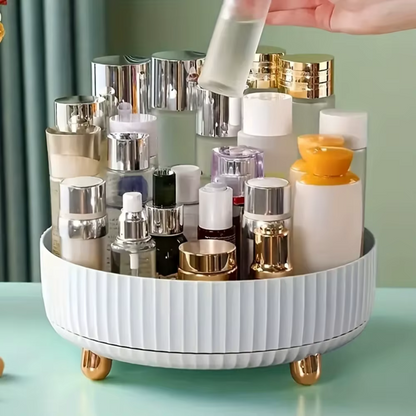 Vanity Organizer Rotating Holder Plastic | Elegant Design 4