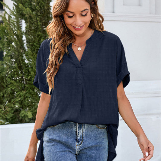 Women Casual V-Neck Blouse | Samara