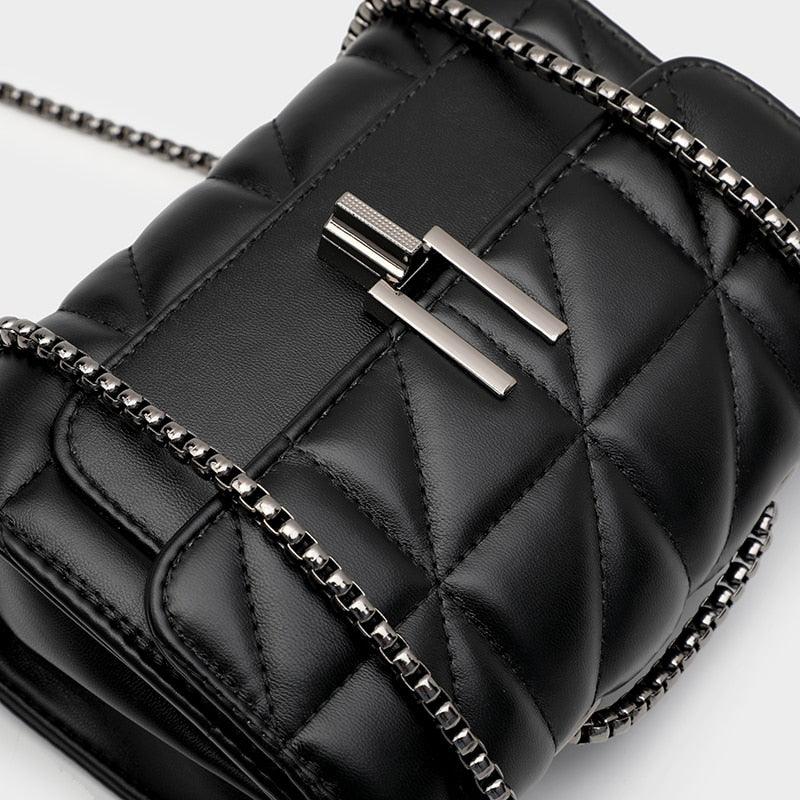 Women Quilted Chain Shoulder Bag | Shiela