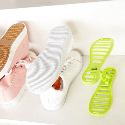 Adjustable Collapsible Shoe Storage Organizer – Space-Saving Design for Neat Footwear Management 3