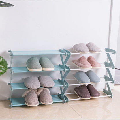 Adjustable Minimalist Shoe Rack – Durable Iron Shoe Storage Organizer for Efficient Home Organization 5