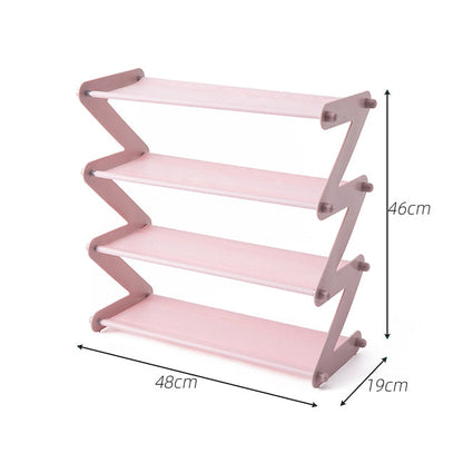 Adjustable Minimalist Shoe Rack – Durable Iron Shoe Storage Organizer for Efficient Home Organization 8