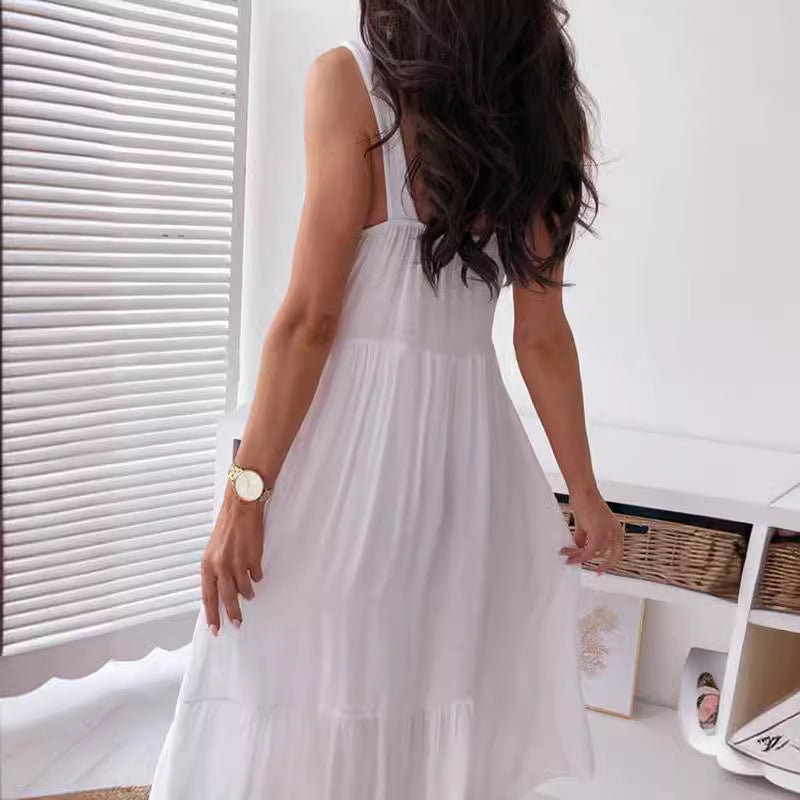Women Bohemian Lace Midi Dress | Rominda