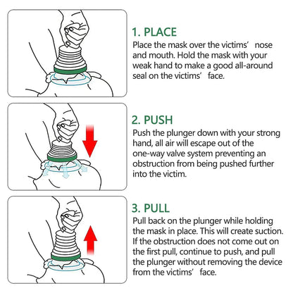 Anti-Choking Device for Emergency Relief – Compact Choking Rescue Tool for Adults and Children, Fast and Effective Dechoking Solution 4