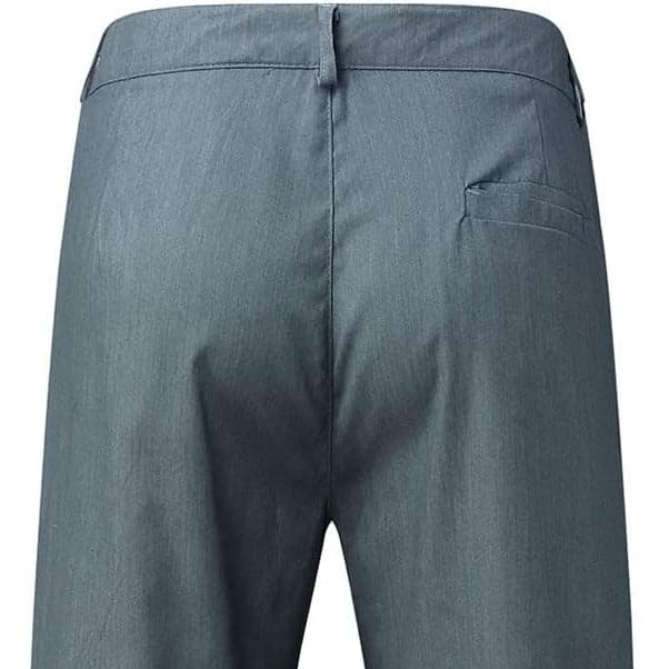 Men's Trousers Black Cotton Slim Fit | Noble-6