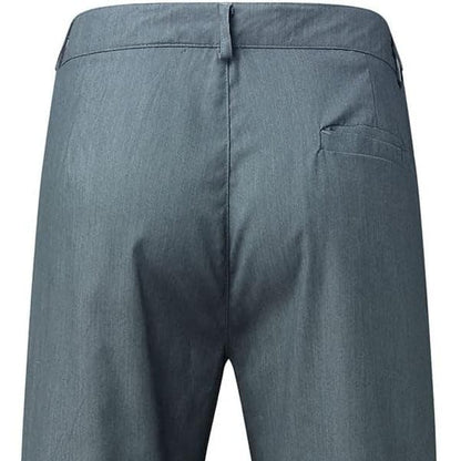 Men's Trousers Black Cotton Slim Fit | Noble-6