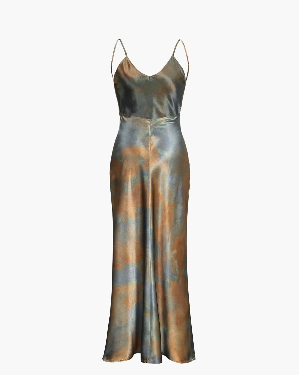 Women Maxi Dress Multi-Color Polyester | Neptune-4