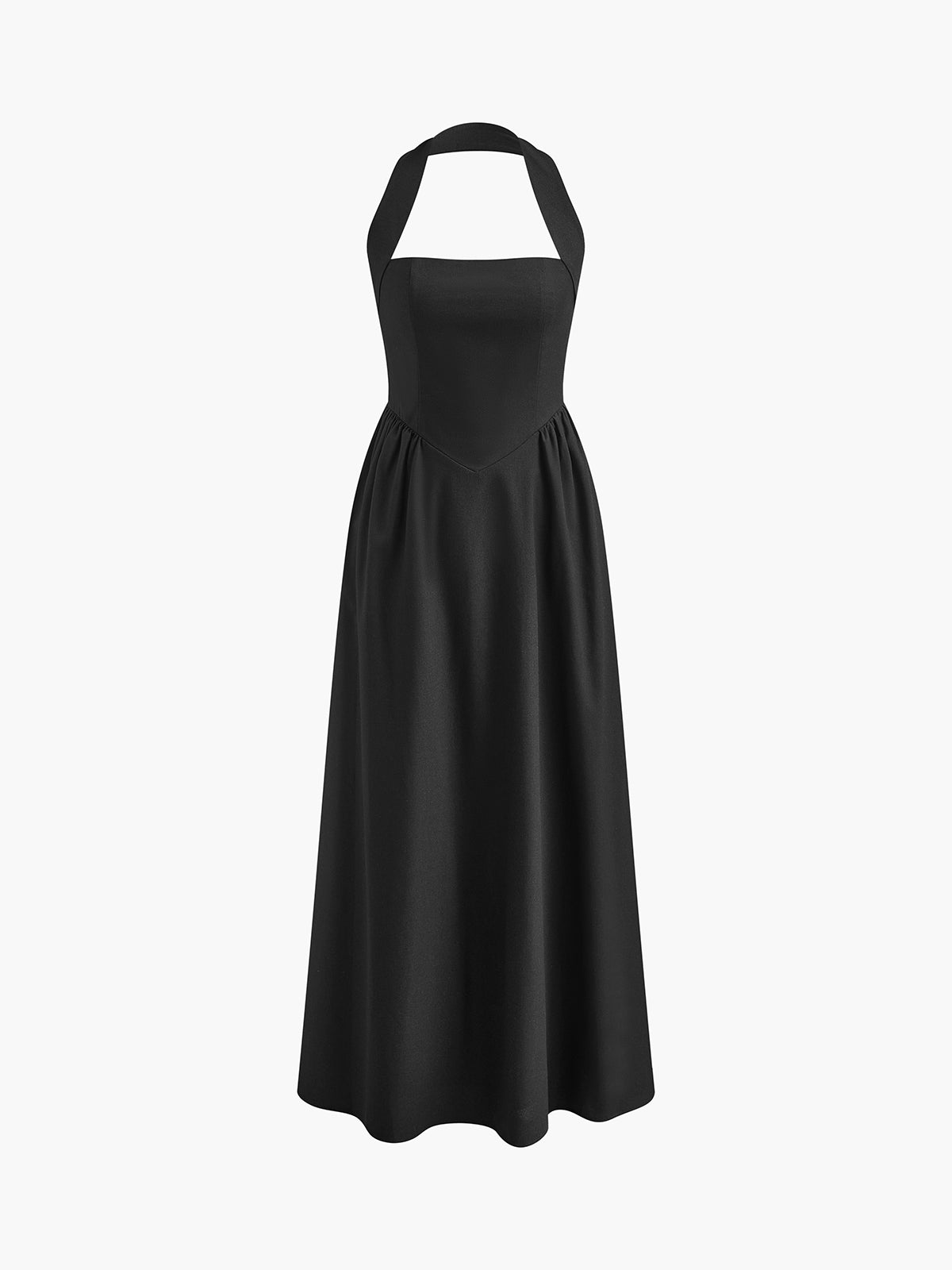 Halter Neck Maxi Dress | Madeline