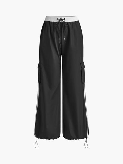 Sporty Cargo Track Pants | Dina