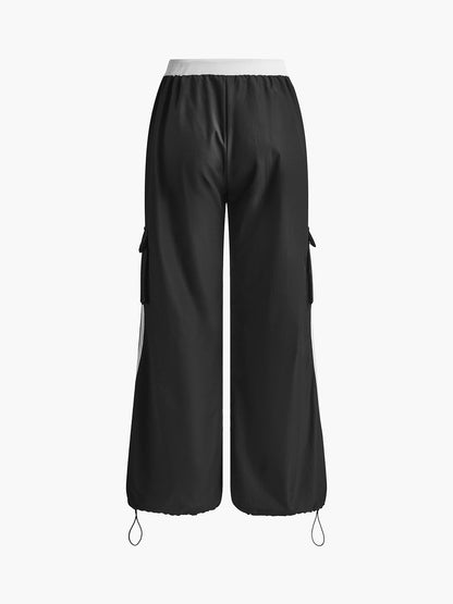 Sporty Cargo Track Pants | Dina