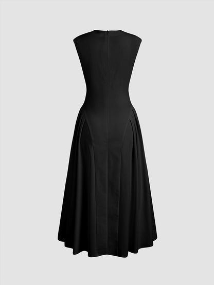 Elegant Sleeveless Midi Dress | Stella