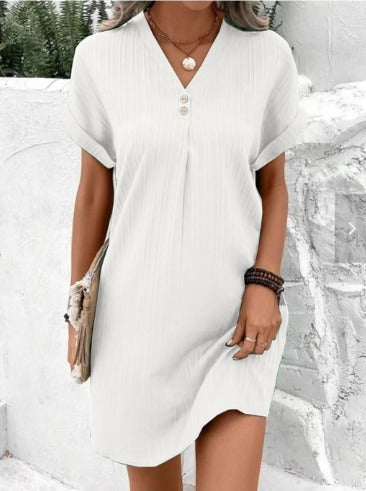 Elegant V-Neck Dress | Candice