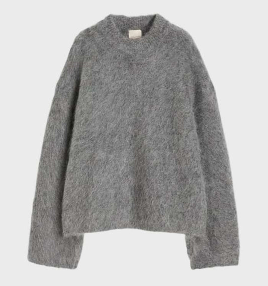 Women Soft Fuzzy Knit Sweater | Merryn