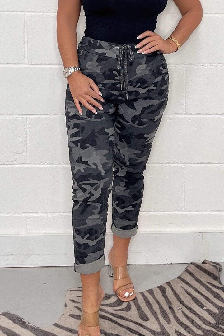 Penelope | Camouflage Jogger Pants