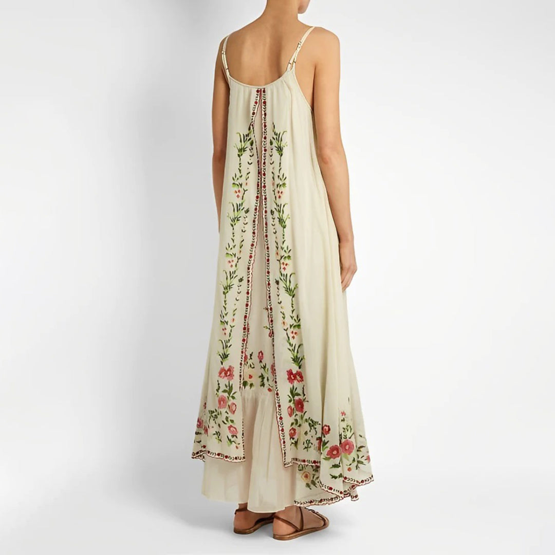 Floral Layered Maxi Dress | Ramona