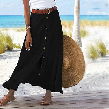 Bloom | Breezy Button-Down Maxi Skirt