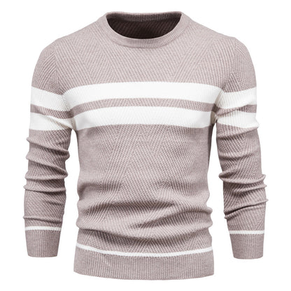 Men Striped Knit Sweater | Primus