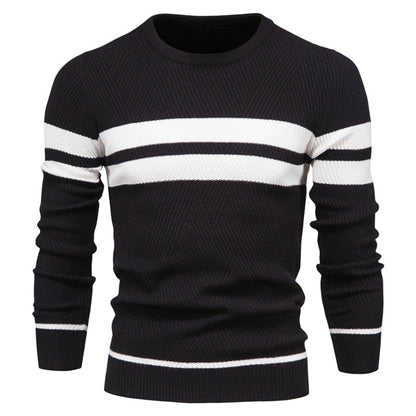 Men Striped Knit Sweater | Primus