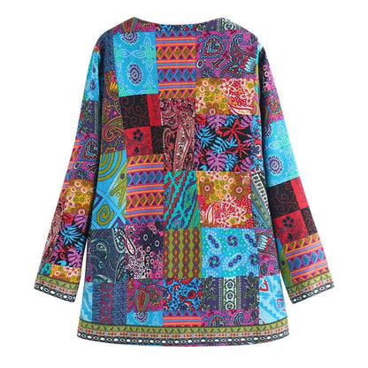 Bohemian Patchwork Jacket | Faith