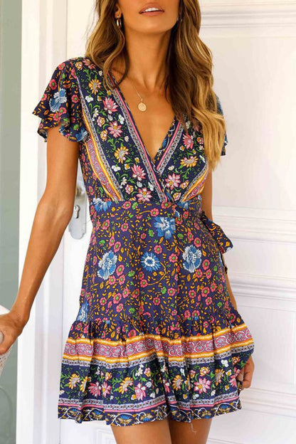 Floral Wrap Dress | Elise