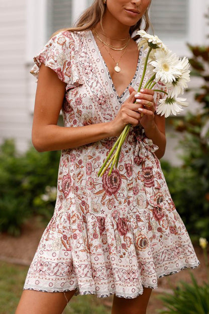 Floral Wrap Dress | Elise