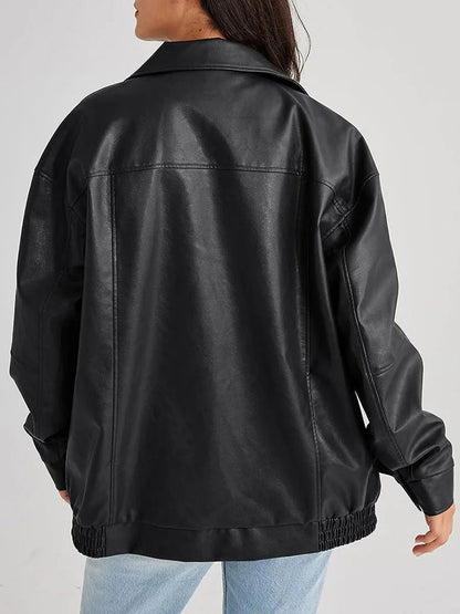 Women Oversized Zip Bomber Jacket | Zara