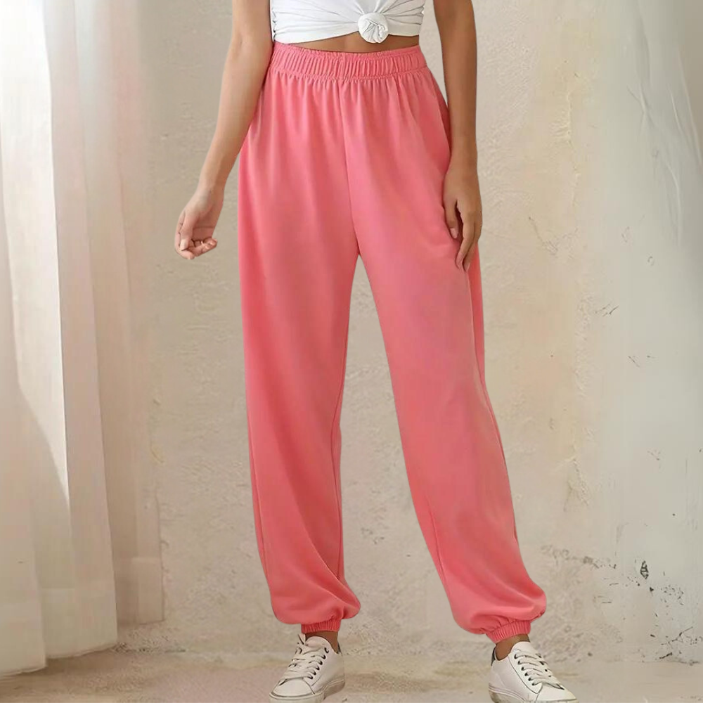 Relaxed Fit Jogger Pants | Anya