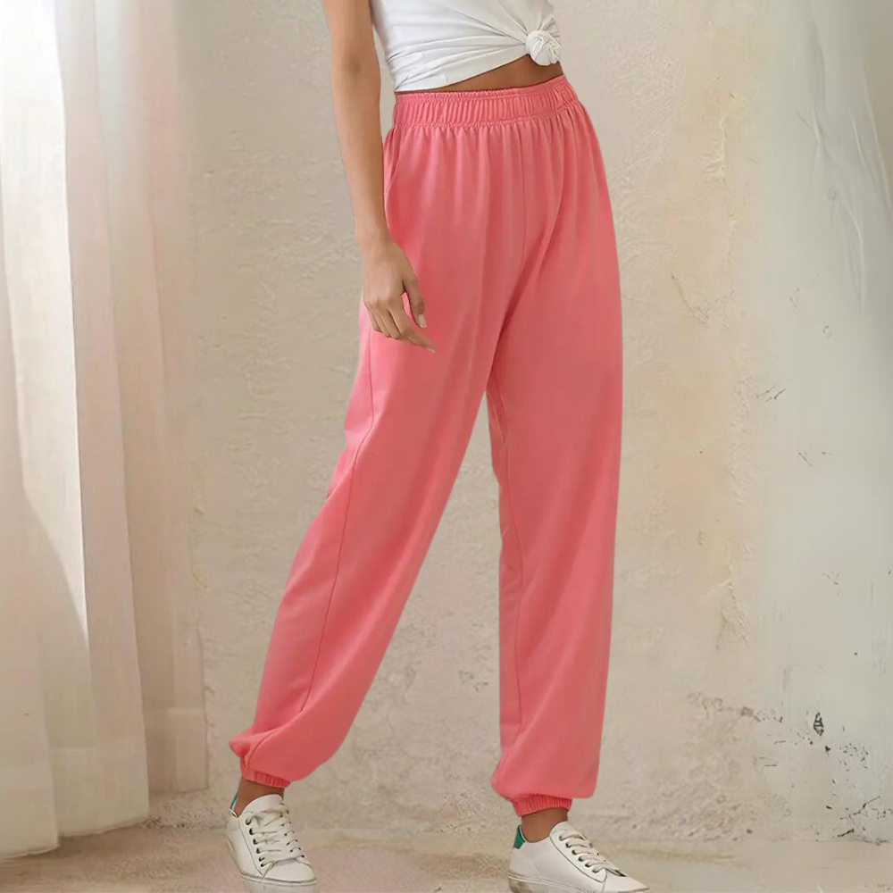 Relaxed Fit Jogger Pants | Anya