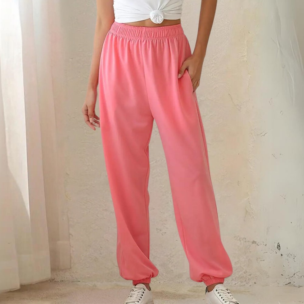 Relaxed Fit Jogger Pants | Anya