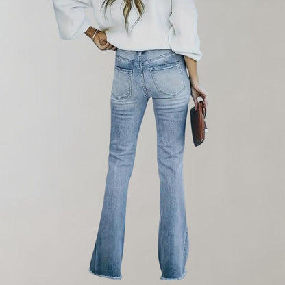 Pinja | Flare Leg High Waist Jeans