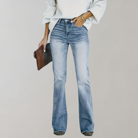 Pinja | Flare Leg High Waist Jeans