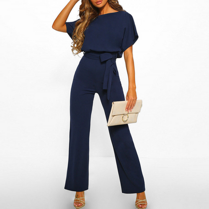Women Elegant Wide-Leg Jumpsuit | Nemy