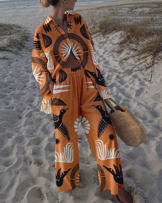 Women Graphic Print Co-Ord Set | Criselda