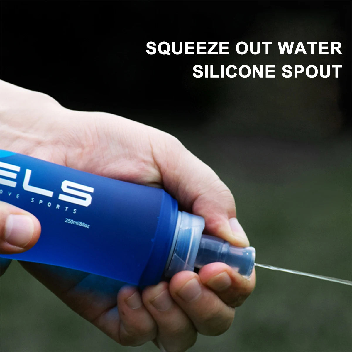 Collapsible Silicone Water Bottle for Outdoor Activities – Lightweight, Leak-Proof, 150ml, 250ml, 500ml Sizes 5
