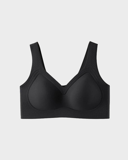 Wire-Free Cooling Minimizer Bra with Antibacterial Fabric