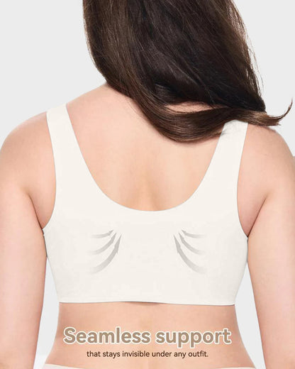 Wire-Free Cooling Minimizer Bra with Antibacterial Fabric