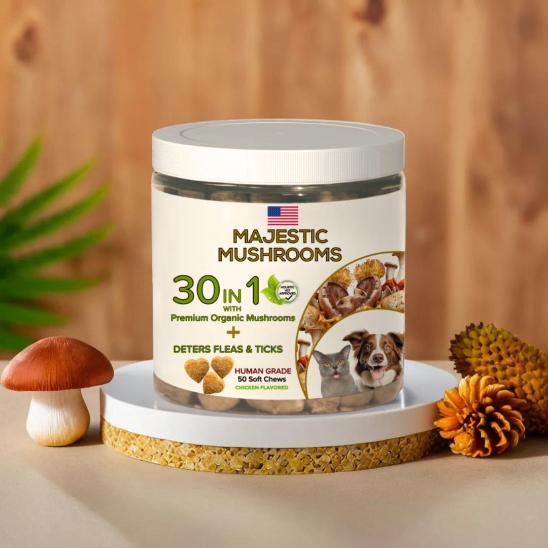 Pet Chew Treats Organic Super Mushrooms | Calming Blend-1