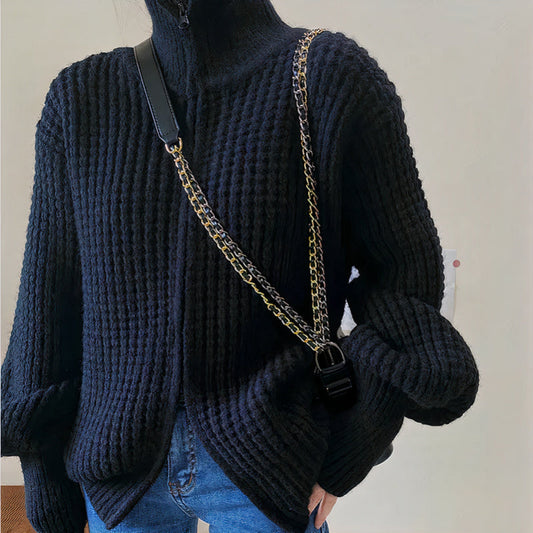 Women Cozy Turtleneck Sweater for Autumn | Lilienne