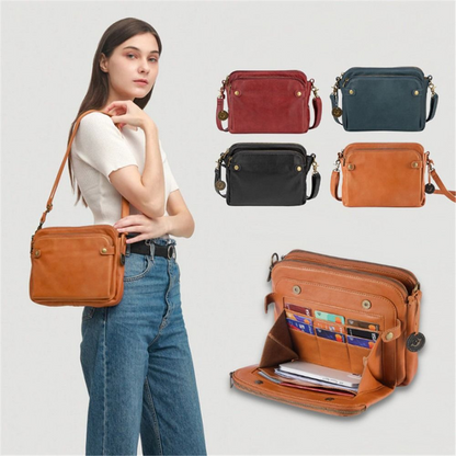 Multi-Compartment Crossbody Bag | Nerissa