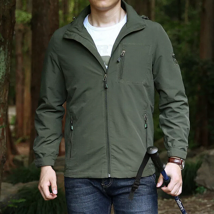 Men’s Waterproof Hooded Jacket | Claude