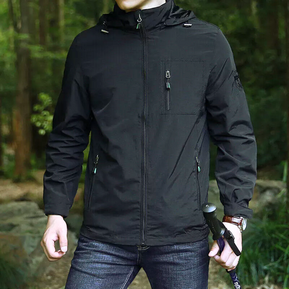 Men’s Waterproof Hooded Jacket | Claude