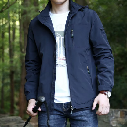 Men’s Waterproof Hooded Jacket | Claude