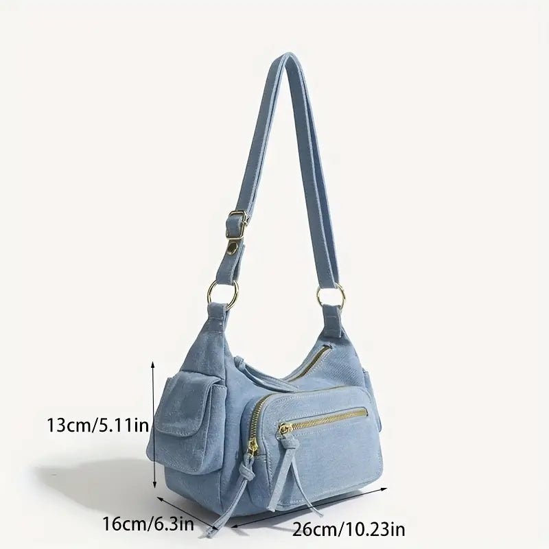 Denim Crossbody Bag | Thea