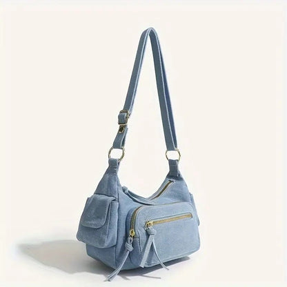 Denim Crossbody Bag | Thea