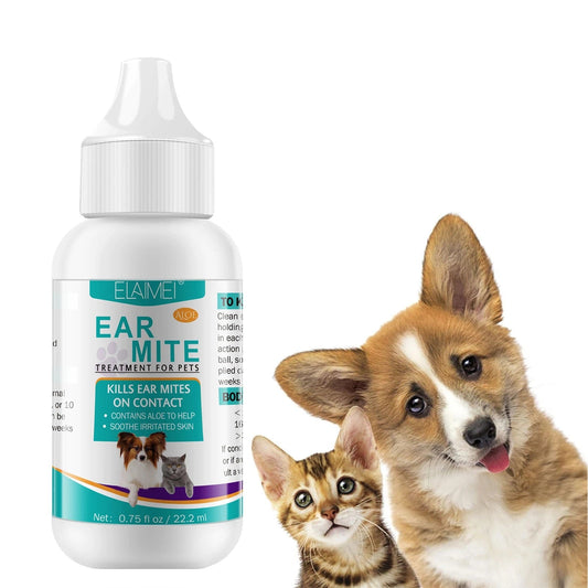 Pet Ear Cleaner Natural Treatment for Dogs and Cats | WagMites-1