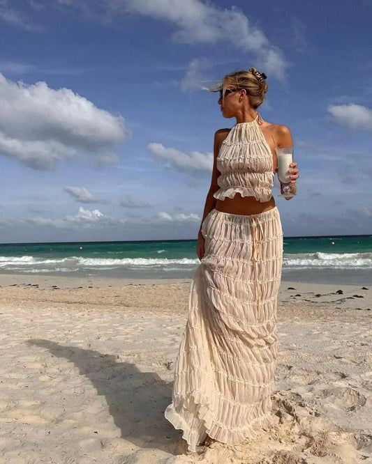 Bohemian Ruffle Set | Beatrice