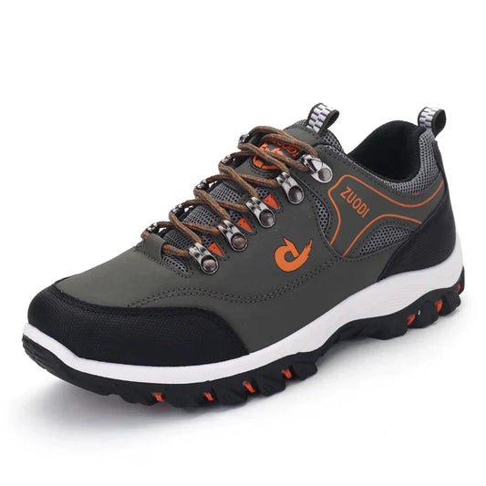 Men Walking Shoe Black Ergonomic | Comfort Step-1