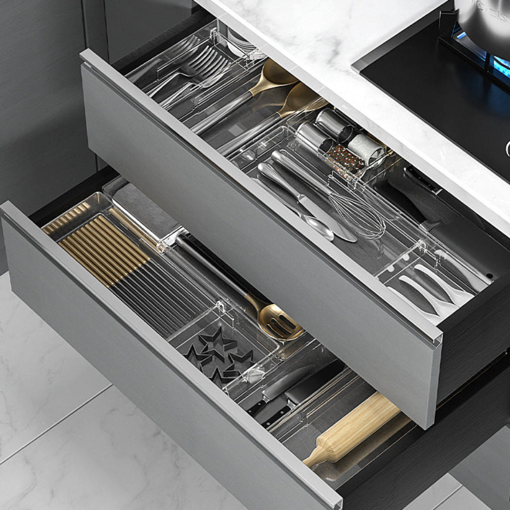Expandable Drawer Organizer for Kitchen and Office – Adjustable Storage Dividers for Cutlery and Essentials 2