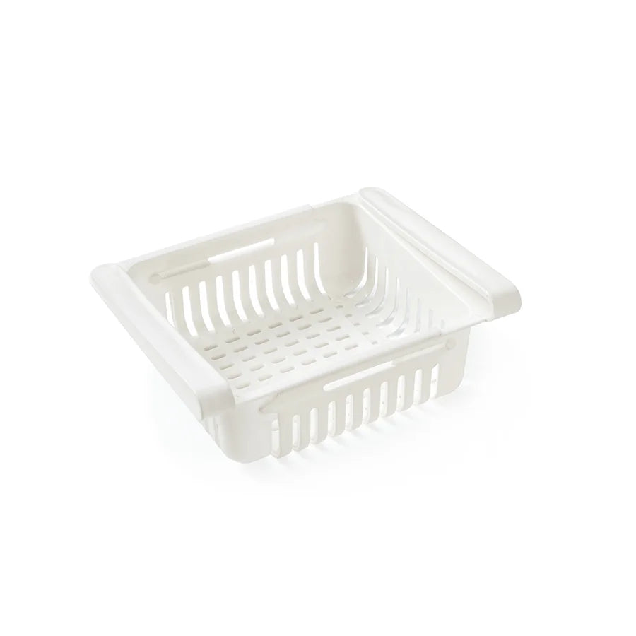 Expandable Fridge Storage Container for Fruits and Vegetables – Adjustable Organizer with Integrated Drainage for Refrigerator 5