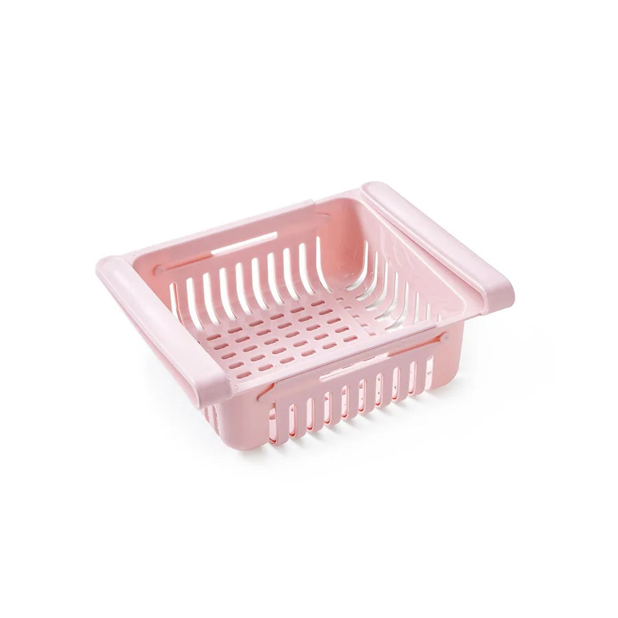Expandable Fridge Storage Container for Fruits and Vegetables – Adjustable Organizer with Integrated Drainage for Refrigerator 9